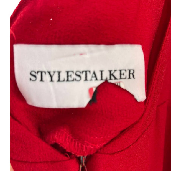 Stylestalker Womens Spaghetti Strap Halter Jumpsuit Crossback Sleeveless Size 2 - Picture 14 of 14